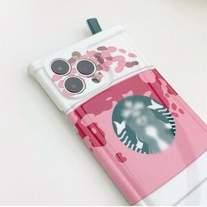 15 Pro Max Case Cute Soft Shockproof 3D Pink Coffee case